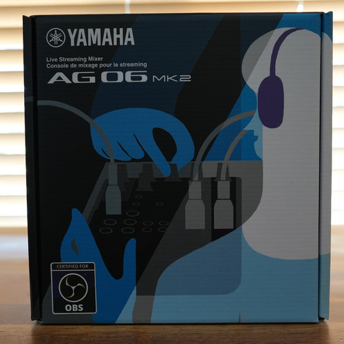 Yamaha ag06 ag06mk2 black - ag06mk2, b