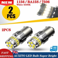 581 Bau15s Py21w White Sidelamp Indicator Light Bulb Rear 1156 Front Turn Signal