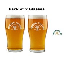 2 x Timothy Taylor Beer 20oz