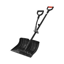 VEVOR 45.5cm Plastic Snow Shovel with Assist Handle for Driveway Large Capacity