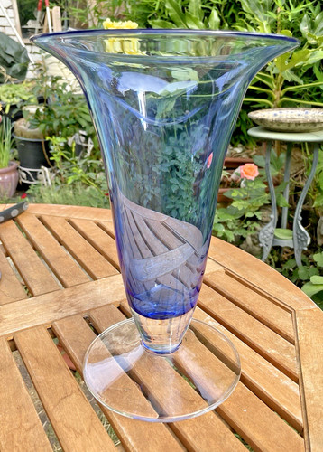 Vintage lsa krosno cobalt - cobalt, blue