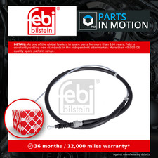 Handbrake Cable Rear Left or