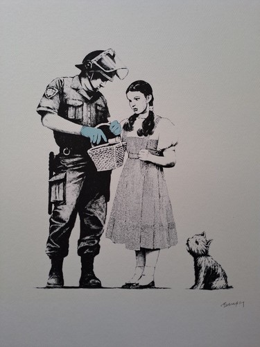 Banksy art print - banksy,