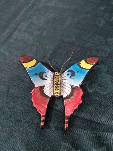 Ceramic butterfly portugal - ceramic,