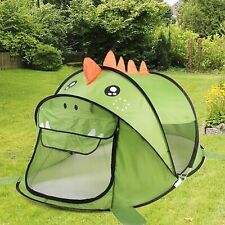 Kids Pop Up Dinosaur Playing Tent Indoor Outdoor Playhouse Fun Toy Best Gift