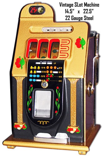 Vintage cent slot machine - slot,