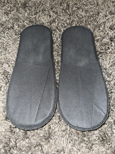 Spa hotel guest slippers black - hotel,