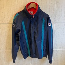 Vintage Fila Maglificio Biellesse Goretex Jacket BJ Bjorn Borg medium 23.5" p2p