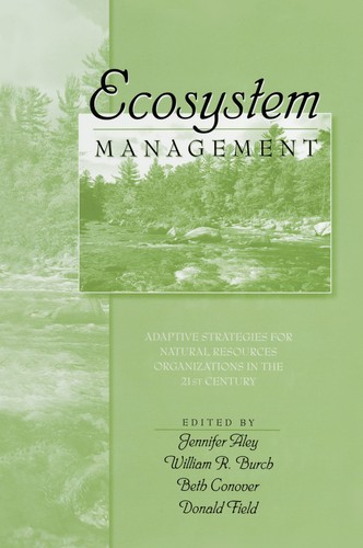 Ecosystem management adaptive - management:,