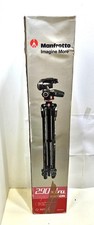 Manfrotto 290 Xtra Carbon Fibre 3-Section Tripod and 3 Way Pan and Tilt Head