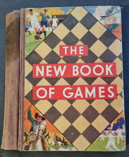 Vintage board games book - games,