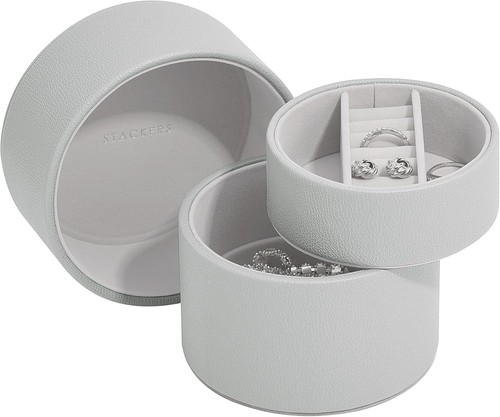 Stackers pebble grey bedside - stackers,