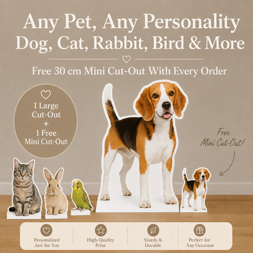 Custom pet cutout - pet, cat