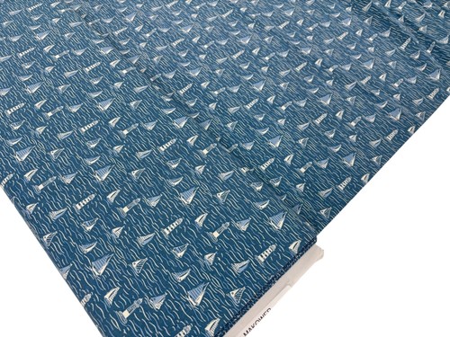 Driftwood blue cotton fabric - driftwood,