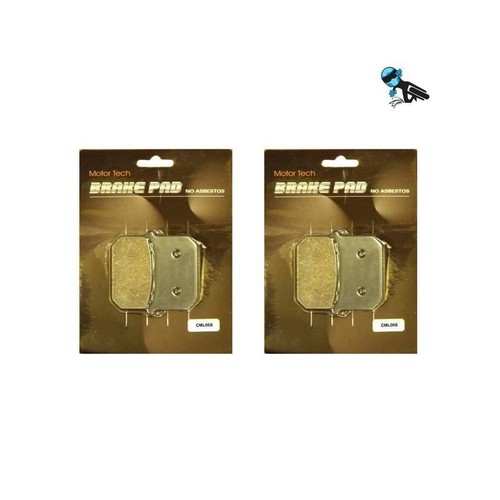 Set front brake pads - front,
