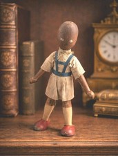 Rare early wooden articulated