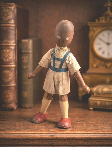 Rare early wooden articulated