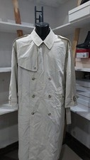 Bugatti Trench Cotton Blend Used Man Beige Size 48 PGC722PI