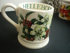 Emma Bridgewater   Hellebore & Holly  Half  Pint Mug