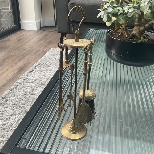 Vintage brass engraved - vintage,