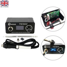 T12-942 OLED Digital Soldering Station w/ T12-907 Handle Iron Tips Welding UK