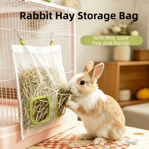 Hanging hay feeder - feeder, rabbit