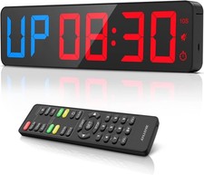 15-Inch LED Wall Clock &