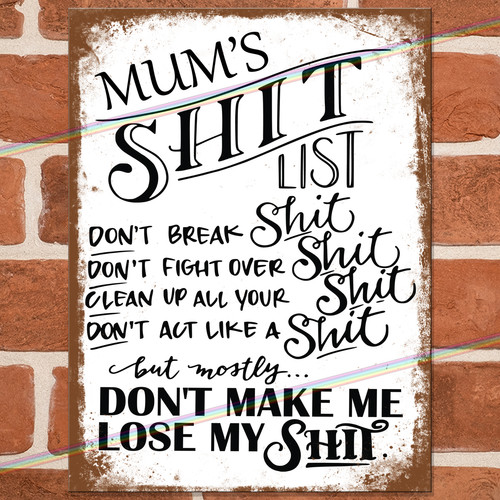 Mums list funny metal - funny,