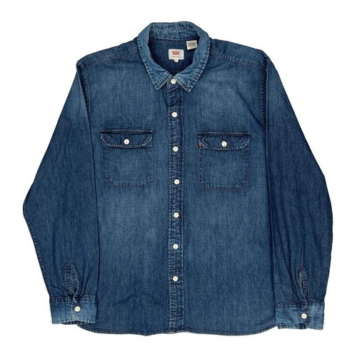 Levis denim shirt - shirt, blue