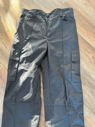 Arktis black combat trousers - black,