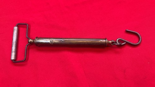 Vintage salter brass weigh - vintage,