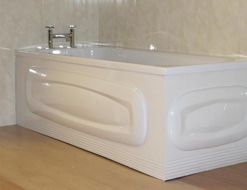 Collage oval white gloss - collage,