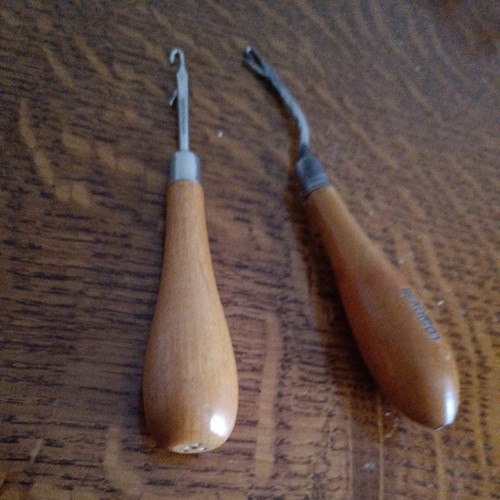 Vintage wooden handle - wooden,