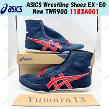 ASICS Wrestling Shoes EX-EO New TWR900 1083A001 Navy Red Navy Men's Custom