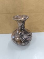 ARABIA FINLAND Vaso Porcellana 1920 Vintage Marble Motif Porcelain Vase ART DECO