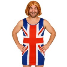 Men's Union Jack Dress – 90s Fancy Dress Costume for Stag Dos & Parties