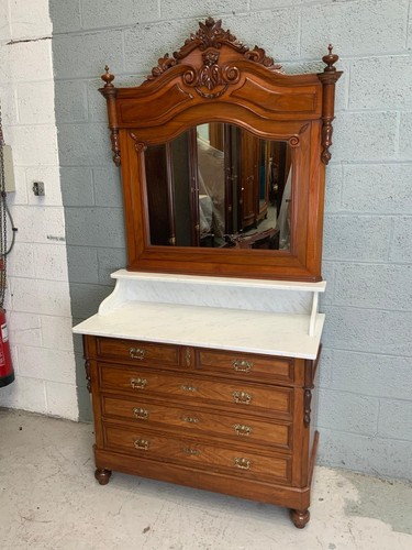 French antique mahogany