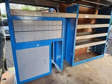 LWB van metal racking system