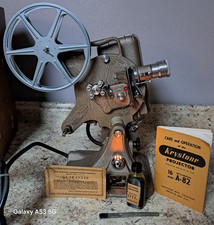Art Deco Collectible Keystone Model A-82 16mm  Movie Projector W/Accessories!