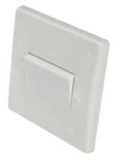Fan Isolator Wall Switch 10A Kitchen Bathroom Extractor 1 Gang 3 Pole