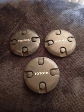 Single Toyota Steel Wheel Centre Cap x1 Genuine Used Part