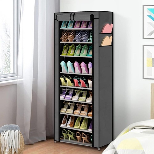 Tier shoe rack - 10-tier, storage
