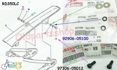 Yamaha rd350lc chain case - rd350lc,
