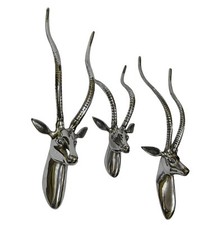 Large Metal Wall Mount Deer