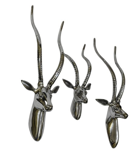Large metal wall - wall, deer