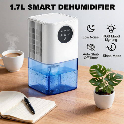Portable dehumidifier - 1.7l,