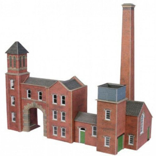 Boilerhouse factory entrance - factory,