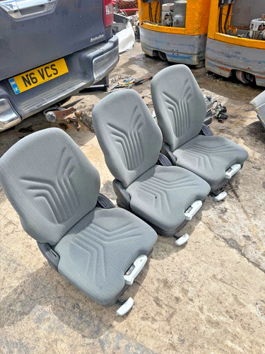 Used grammer forklift seat - used,