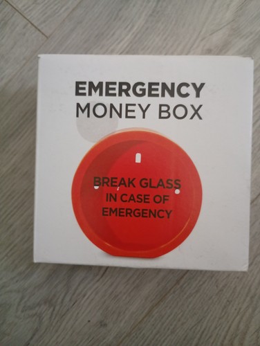 Emergency money box break - emergency,