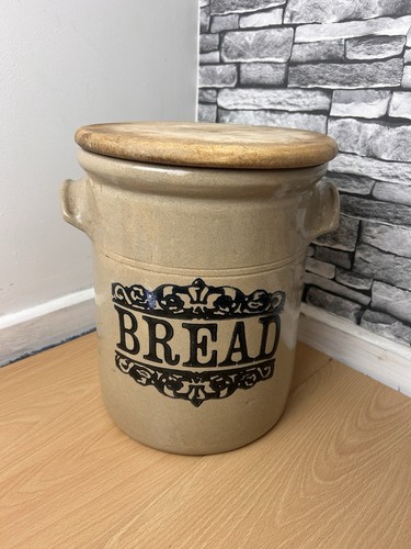 Vintage stoneware bread - vintage,